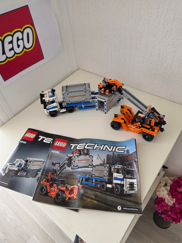 Lego technic container overslag 42062, Ophalen of Verzenden, Zo goed als nieuw