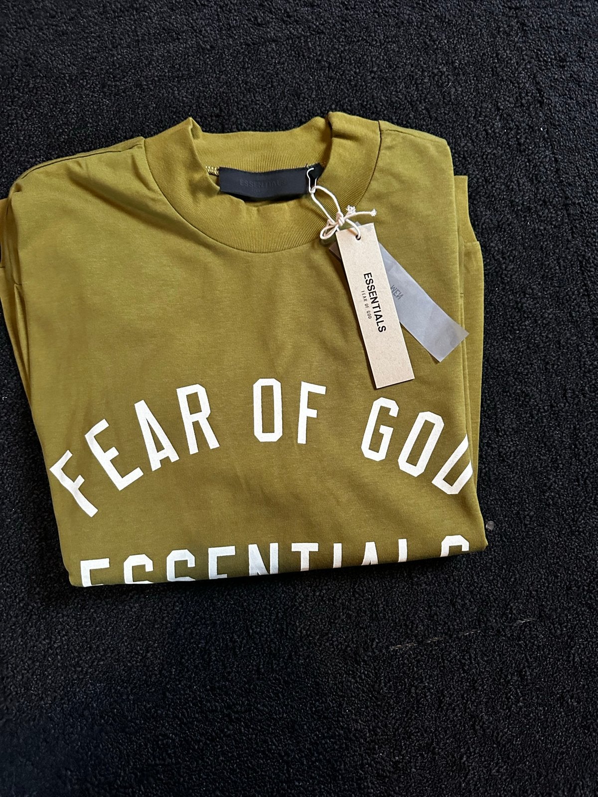 Fear of God Essentials Longsleeve T-shirt - Nieuw, Kleding | Heren, Ophalen of Verzenden, Nieuw, Maat 46 (S) of kleiner, Groen