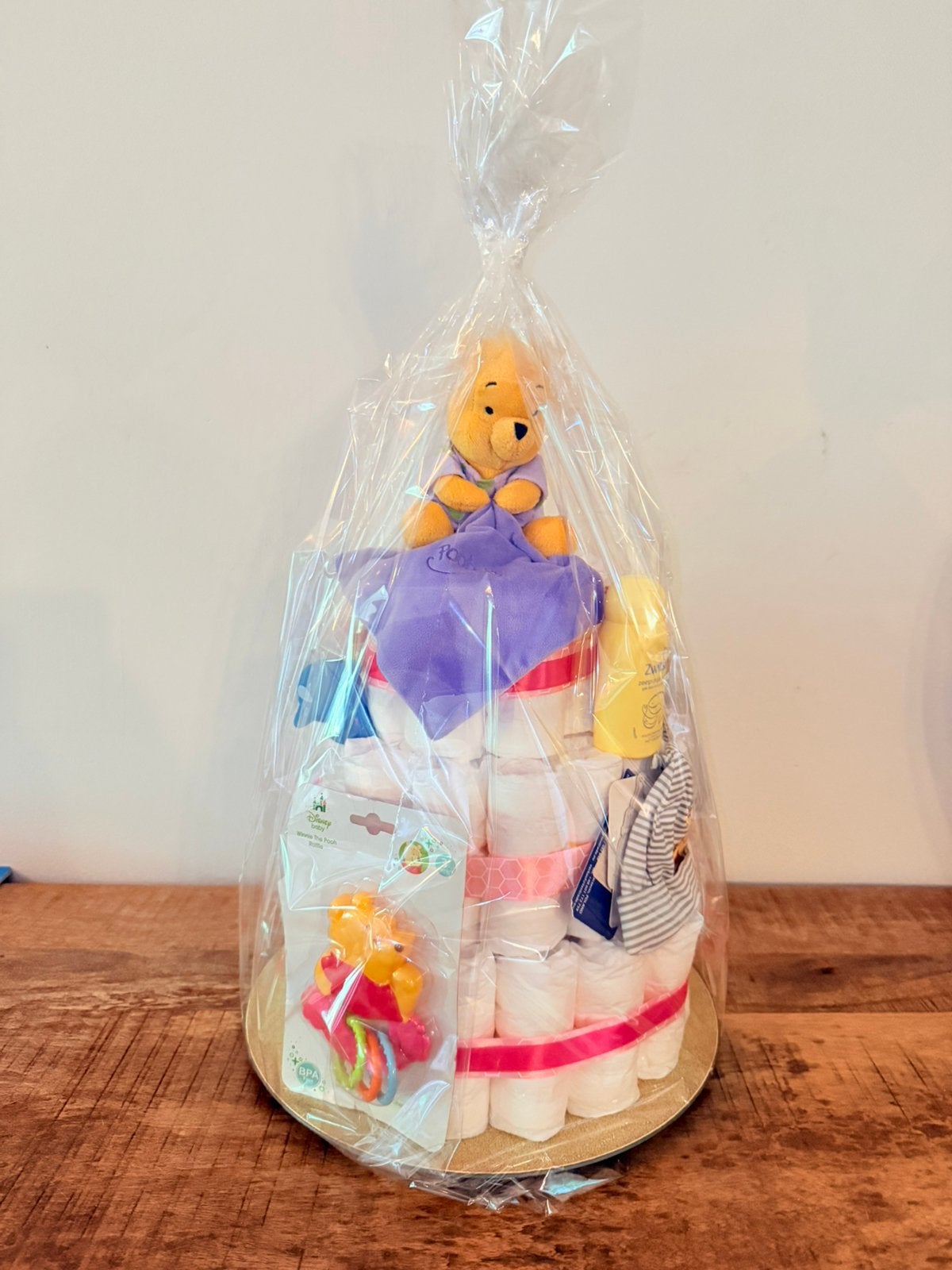 Luiertaart XL met Winnie de Poeh thema, Ophalen, Nieuw