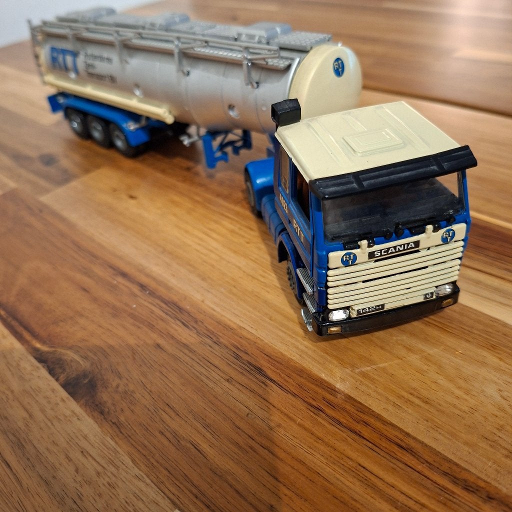Scania 142 RTT TTRAILER RAILINGS & TRAP HEEL CBN TEKNO., Ophalen of Verzenden, Zo goed als nieuw, Bus of Vrachtwagen, Tekno