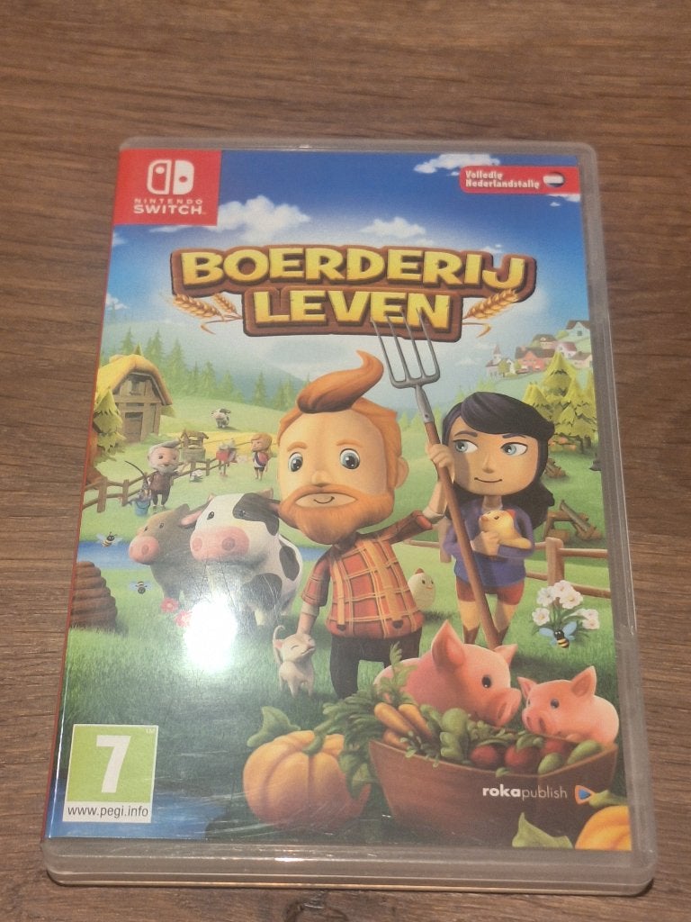 Boerderij Leven, Spelcomputers en Games, Games | Nintendo Switch, 1 speler, Zo goed als nieuw, Vanaf 7 jaar, Ophalen