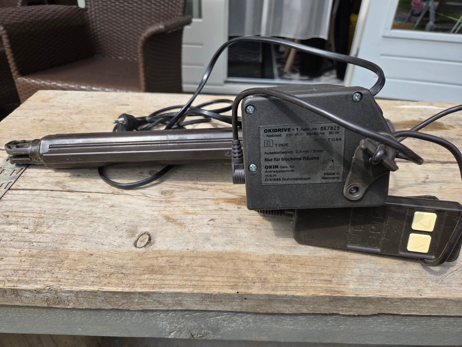 Okin motor voor lattenbodem, Ophalen of Verzenden, Eenpersoons, Hout, 90 cm