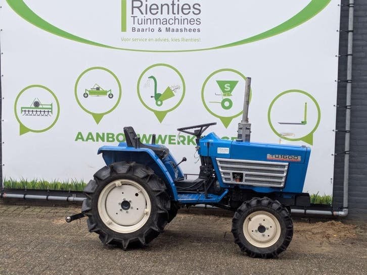 ISEKI TU 1600 Tractor, Trekker 4WD / inclusief kenteken, Niet ingevuld, Cirkelmaaier, Gebruikt, Niet ingevuld