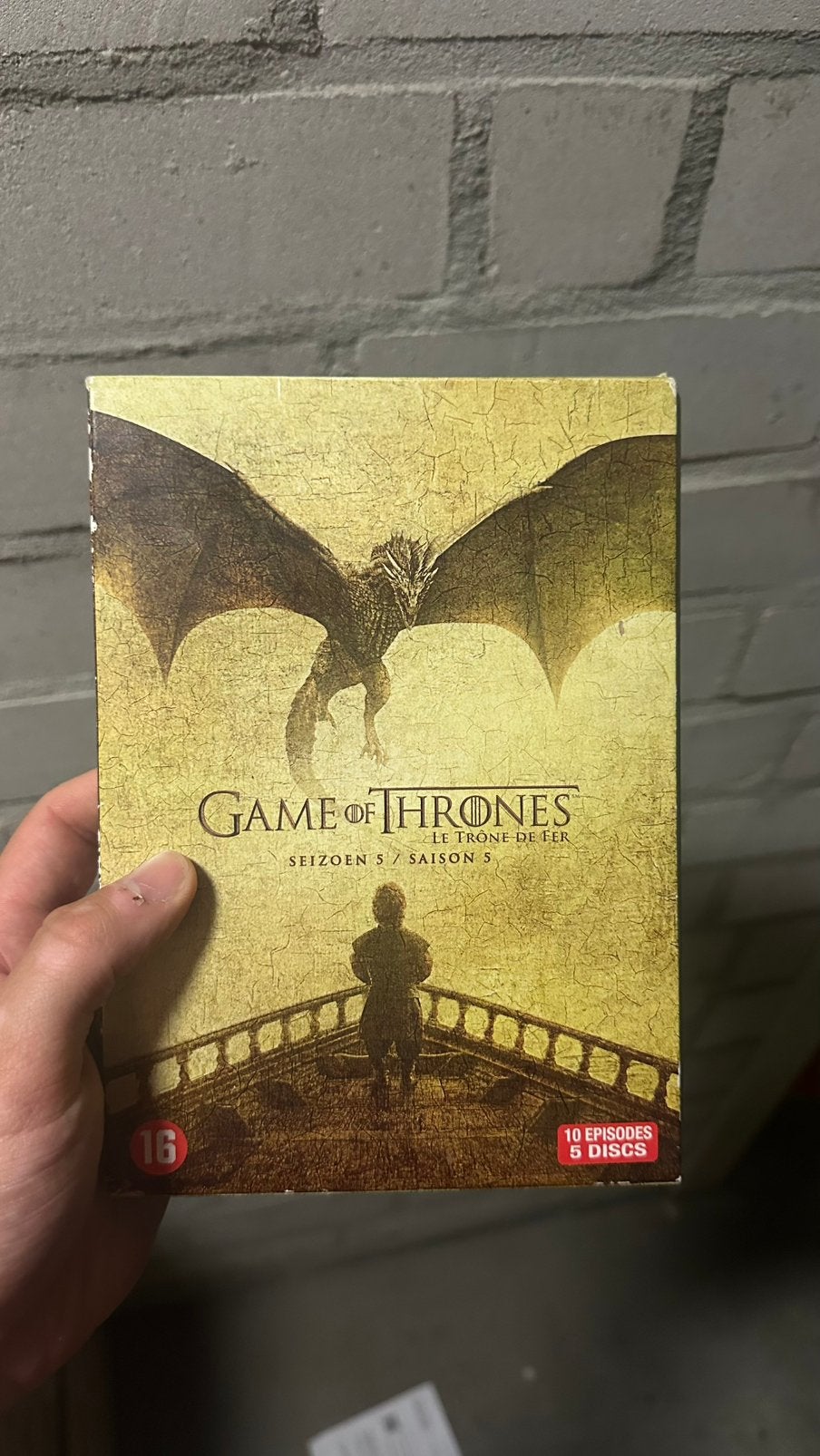 Game of Thrones Seizoen 5, Vanaf 16 jaar, Ophalen of Verzenden, Zo goed als nieuw, Science Fiction en Fantasy