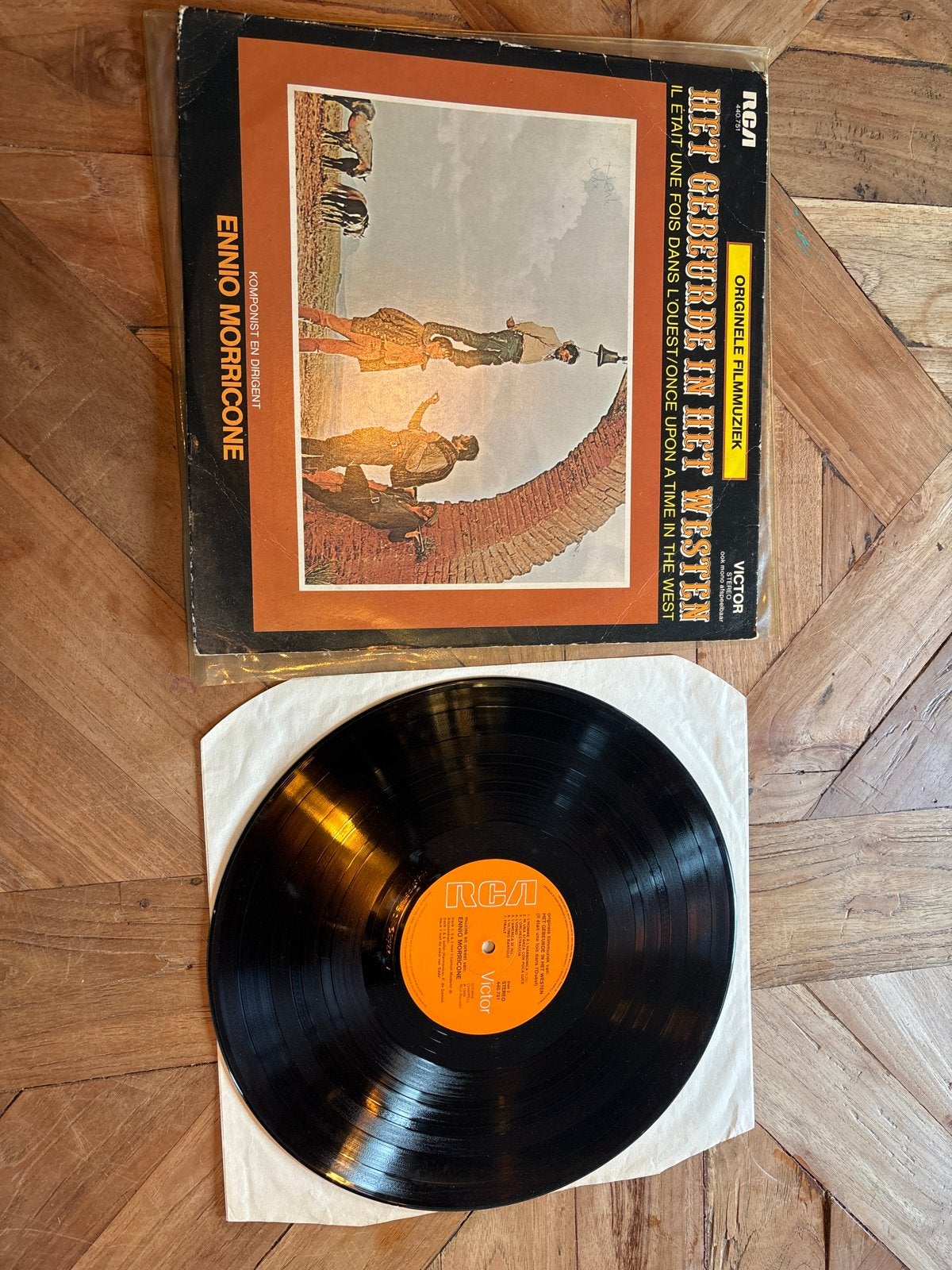 Ennio Morricone - Het Gebeurde In Het Westen LP, Cd's en Dvd's, Vinyl | Filmmuziek en Soundtracks, Ophalen of Verzenden, 1960 - 1969