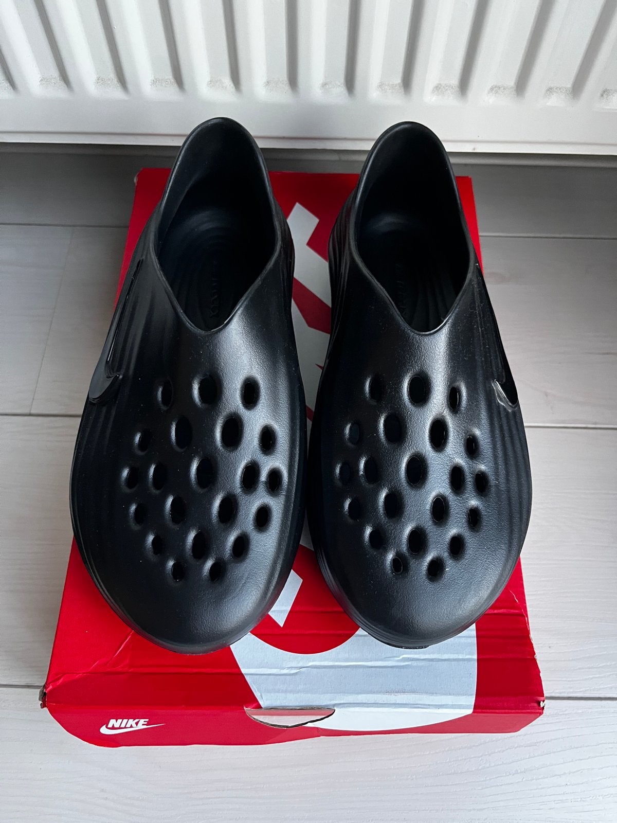 Nike ReactX Rejuven8 Slippers Zwart - Maat 40, Slippers, Zwart, Nieuw, Ophalen of Verzenden
