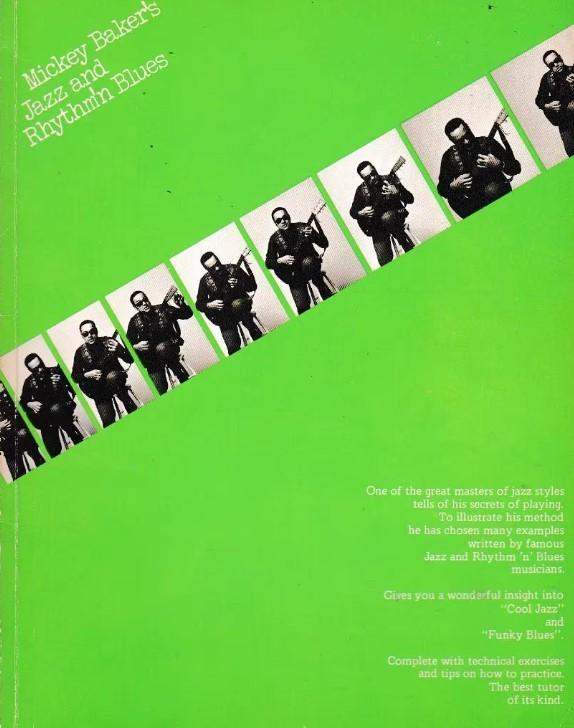 gitaar-Mickey Baker's Jazz and Rhythm'n Blues Guitar-1974, Muziek en Instrumenten, Bladmuziek, Les of Cursus, Ophalen of Verzenden