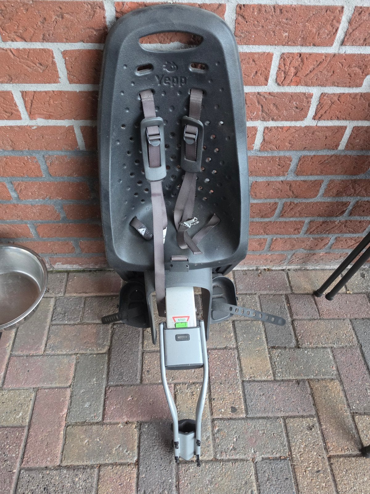 jeep fietsstoeltje. voor achter op, Fietsen en Brommers, Fietsaccessoires | Fietsstoeltjes, Ophalen of Verzenden, Zo goed als nieuw