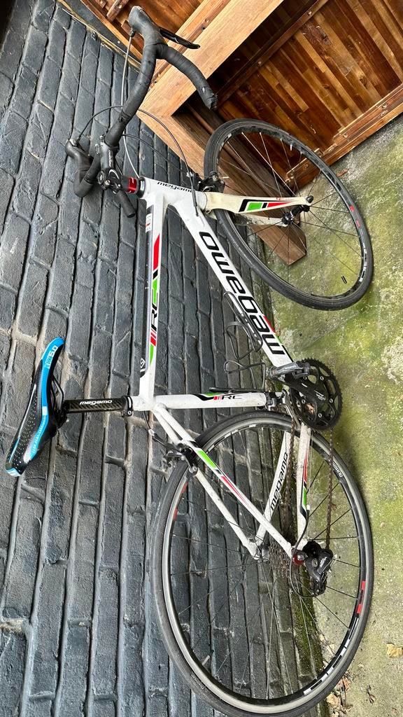 Megamo Racefiets - Gebruikt, 18 versnellingen, Gebruikt, Aluminium, 15 tot 20 versnellingen, Ophalen