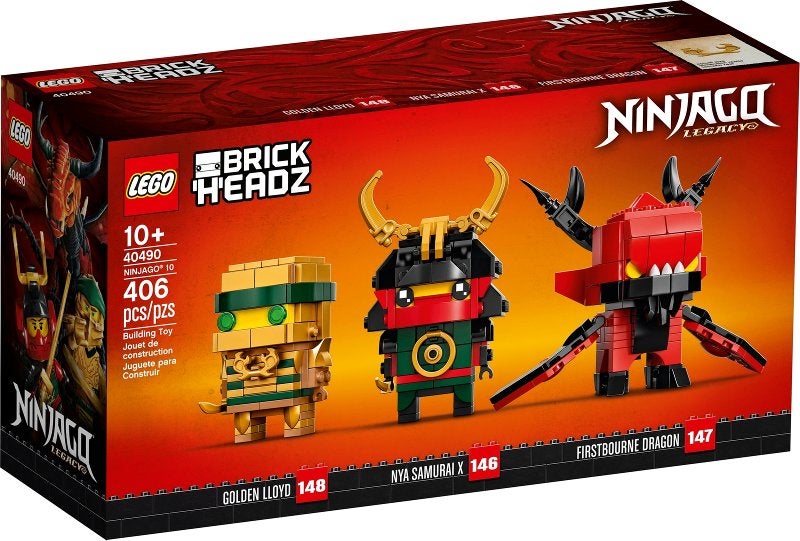 Lego Brickheadz Ninjago 10 nr 40490