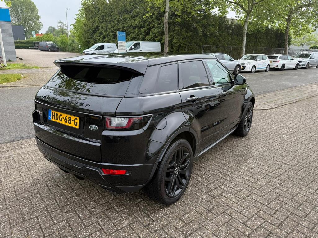 Land Rover RANGE ROVER EVOQUE 2.0 Si4 Autobiography, Navi, P, Auto's, 4 cilinders, Zwart, Bedrijf, Vierwielaandrijving