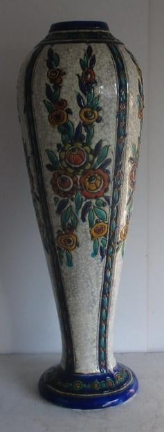 uitzonderlijke Boch Keramis Catteau vaas 45 cm !! 51, Verzenden
