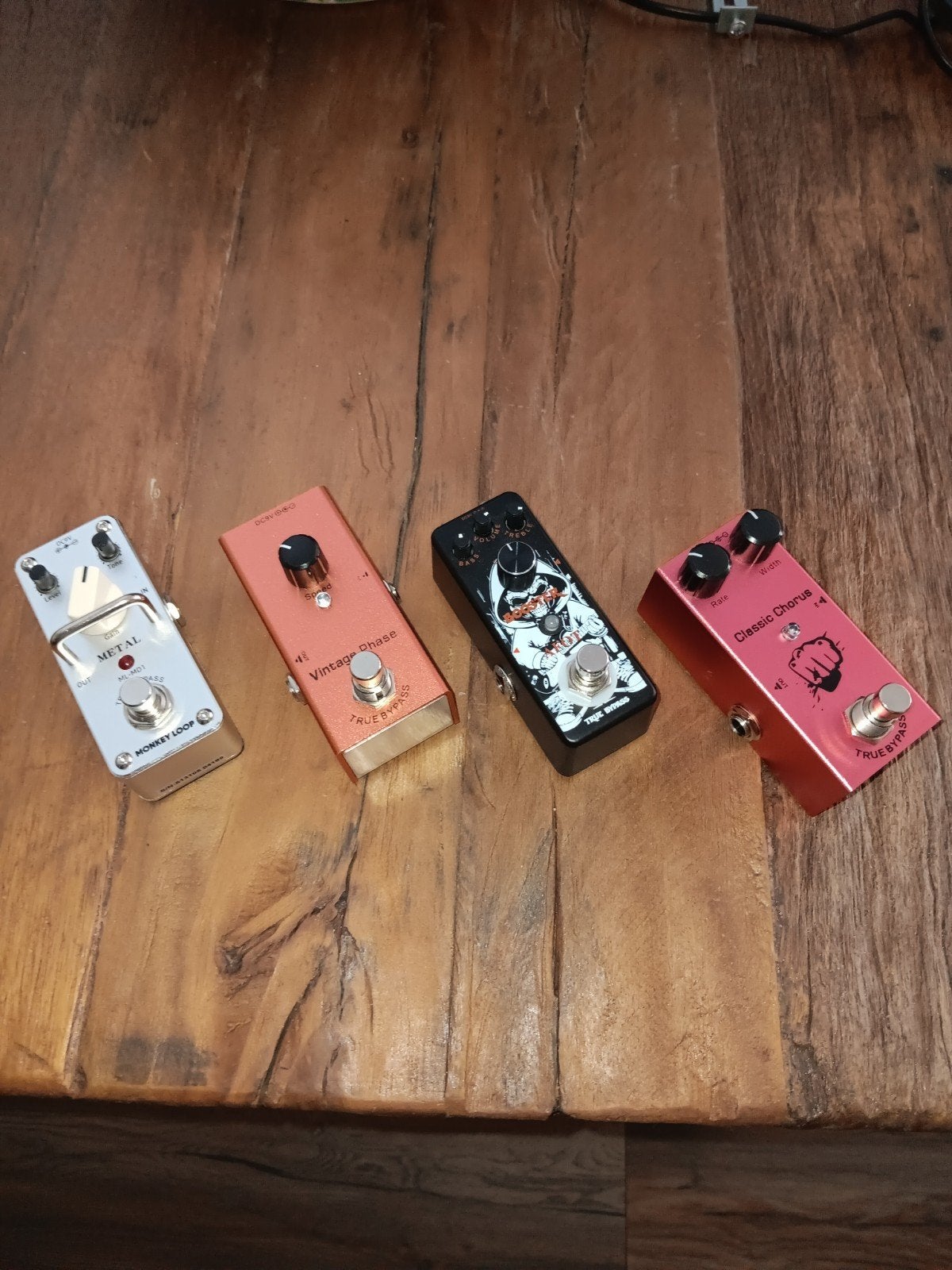 Gitaar effectpedalen: Chorus, Phaser, Distortion, Booster, Muziek en Instrumenten, Effecten, Ophalen of Verzenden, Gebruikt, Distortion, Overdrive of Fuzz