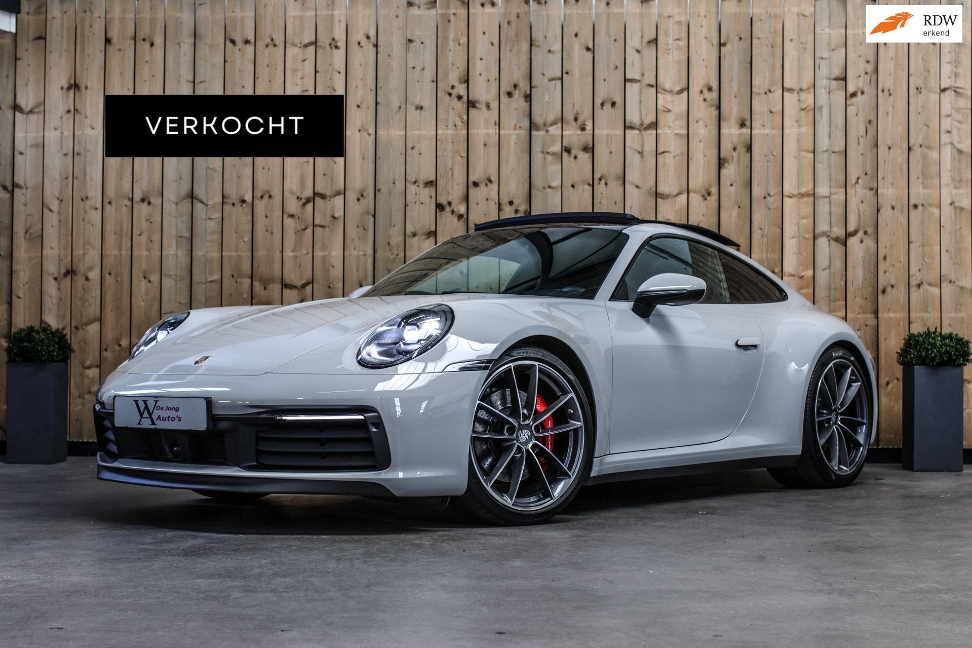 Porsche 911 3.0 Carrera 4 S *Sport Chrono*Approved*Pano*PPF*, Auto's, Automaat, Gebruikt, Zwart, 4 stoelen