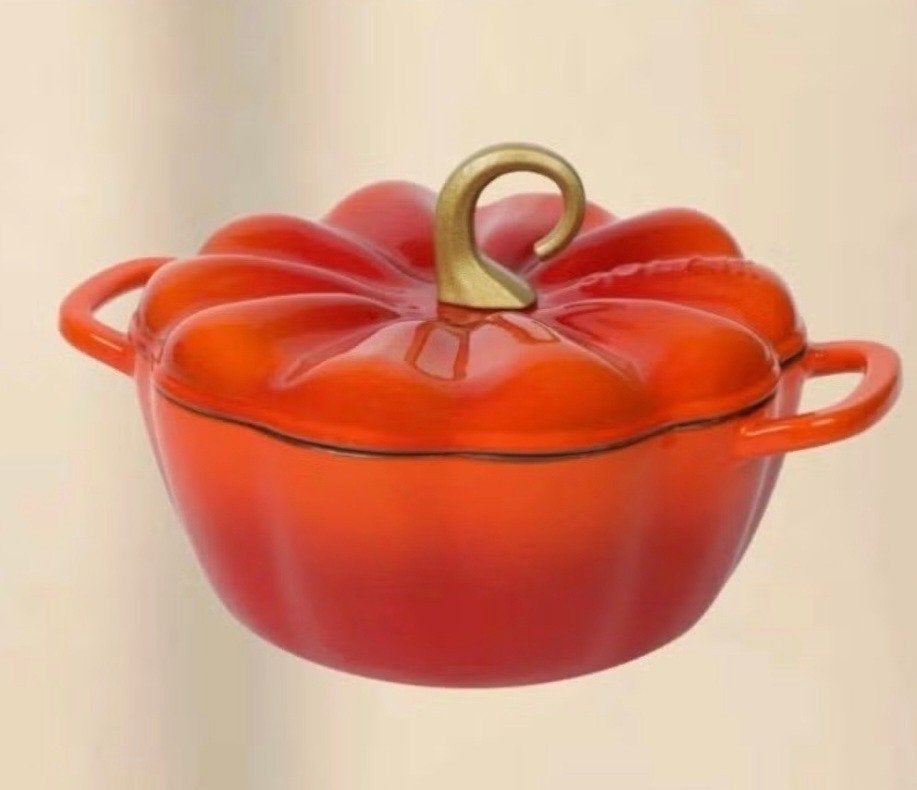 Pompoen pan, Huis en Inrichting, Keuken | Potten en Pannen, Ophalen, Gietijzer, Nieuw, Kookpan