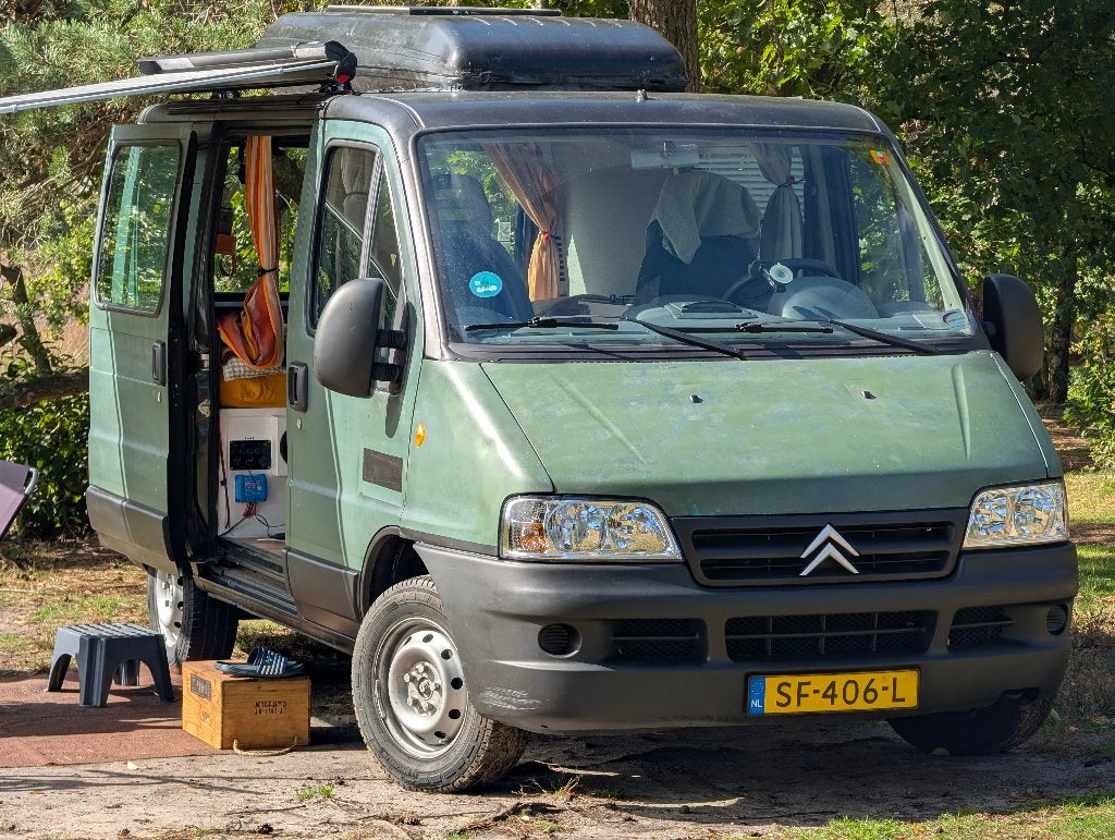 Citroën Jumper Camperbus met APK en Distributie, Caravans en Kamperen, Overige merken, Buscamper of Camperbus, Tot en met 2, Particulier