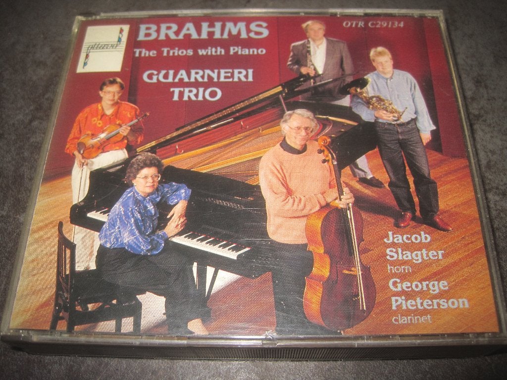 Brahms The Trios with Piano Guarneri Trio Slagter 2CD Ottavo, Ophalen of Verzenden, Classicisme, Zo goed als nieuw, Kamermuziek