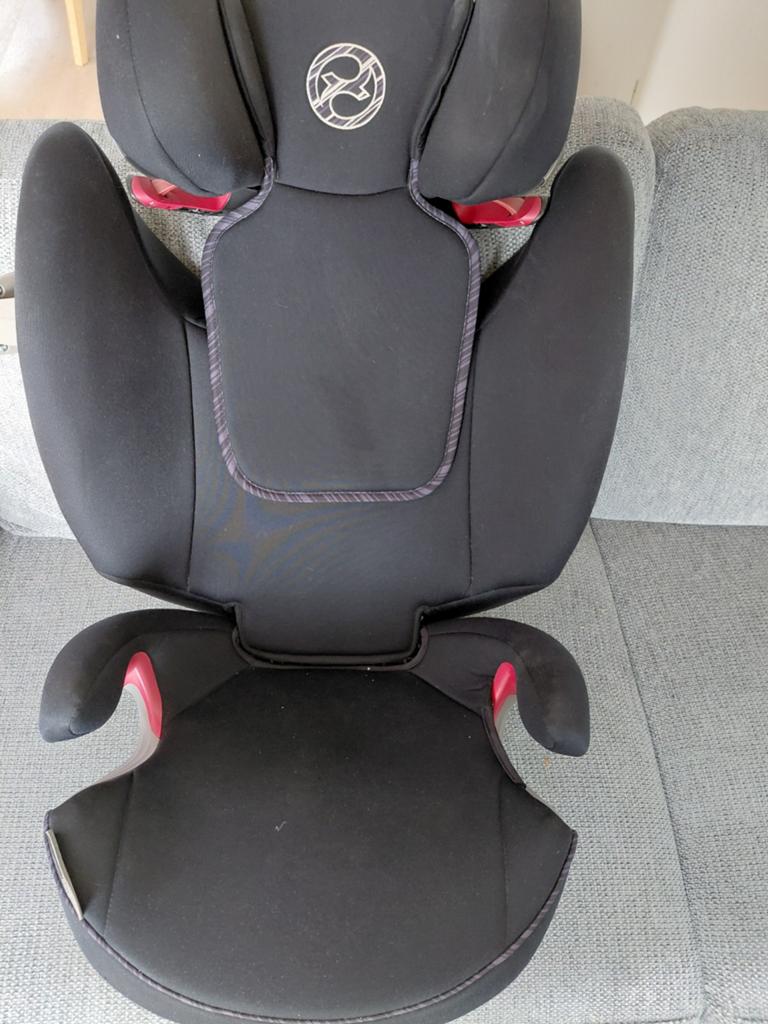 Cybex Solution S-Fix autostoel 15-36 kg, Ophalen, Autogordel of Isofix, Gebruikt, 15 t/m 36 kg