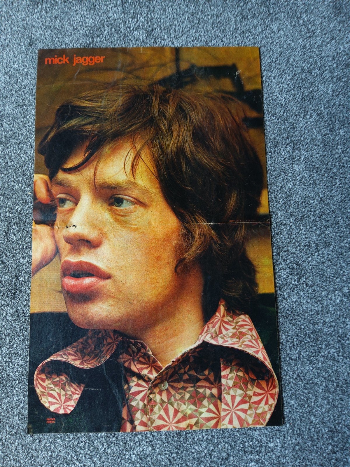 Mick Jagger:  Poster   1,50, Ophalen of Verzenden, A1 t/m A3