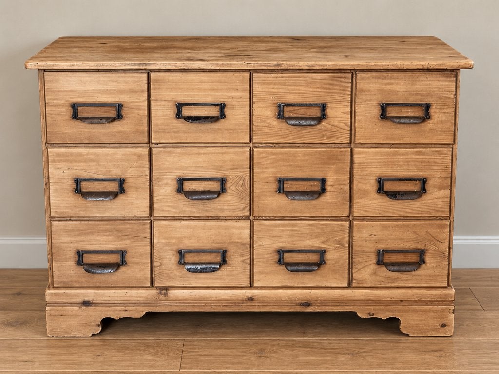 Ladekast, apothekerskast, dressoir, commode. Antiek/vintage, Gebruikt, 100 tot 150 cm, 5 laden of meer, Ophalen of Verzenden