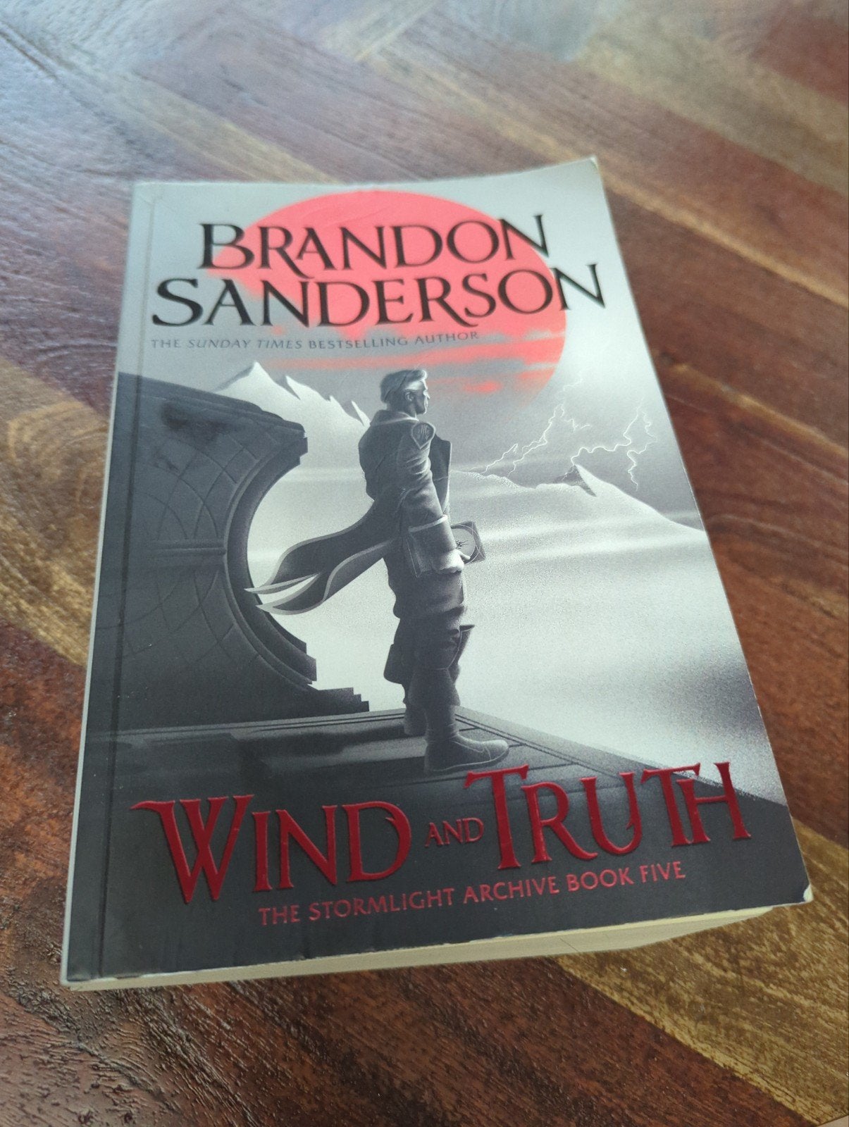 Stormlight Archive #5: Wind and Truth - Brandon Sanderson, Ophalen of Verzenden, Gelezen, Brandon Sanderson