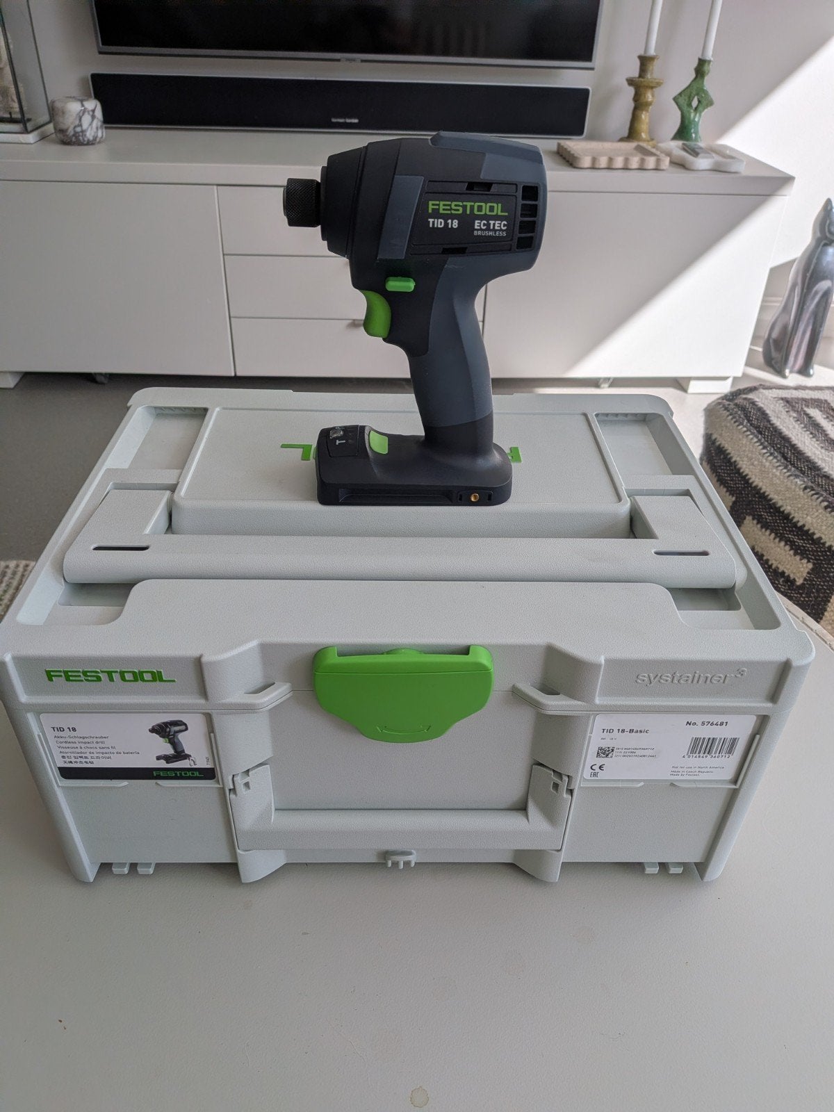 Festool TID 18-Basic Accu slagschroevendraaier, Ophalen of Verzenden, Nieuw, Boor- en Schroefmachine