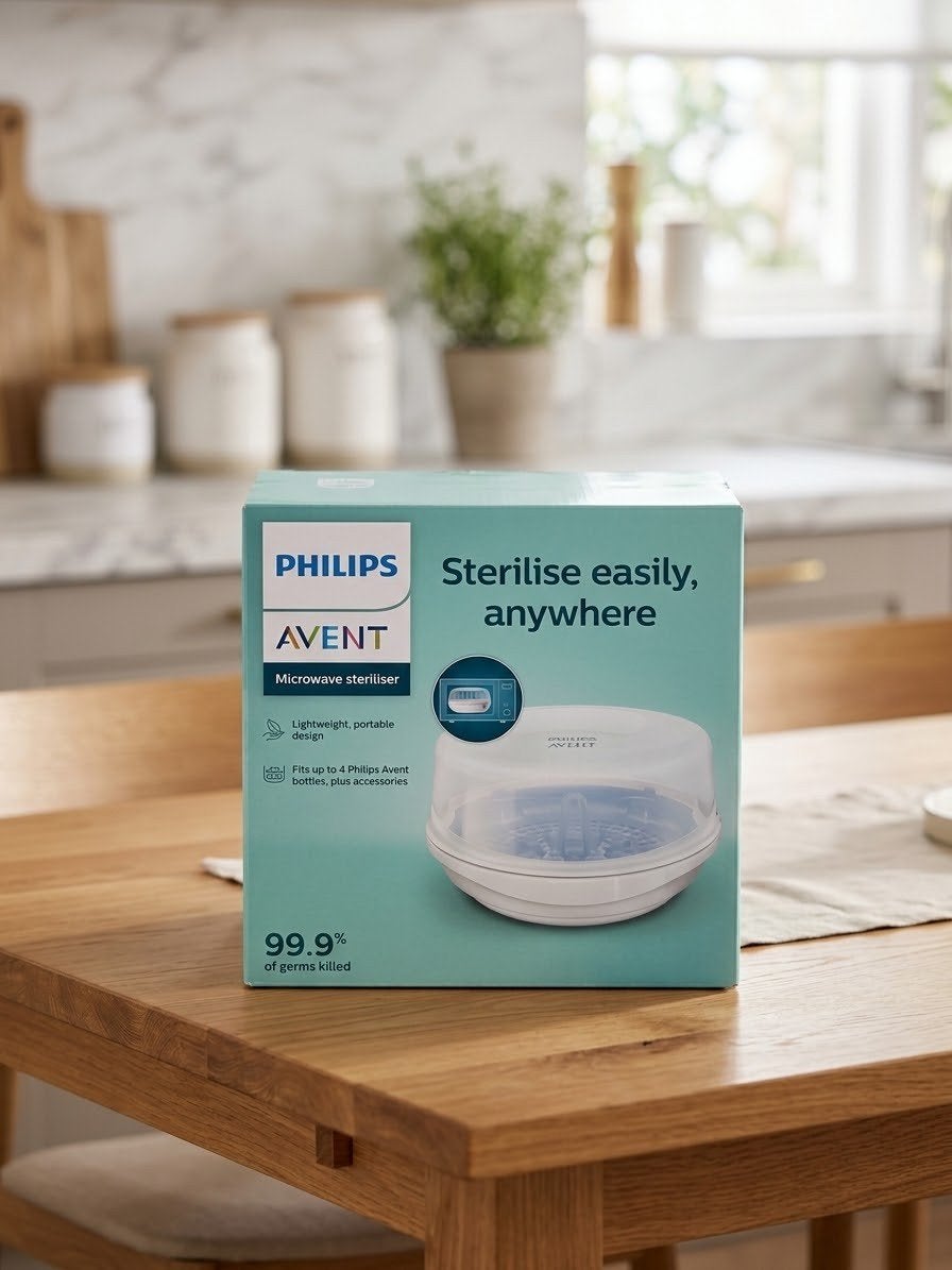 Philips Avent Magnetron Sterilisator, Ophalen of Verzenden, Zo goed als nieuw