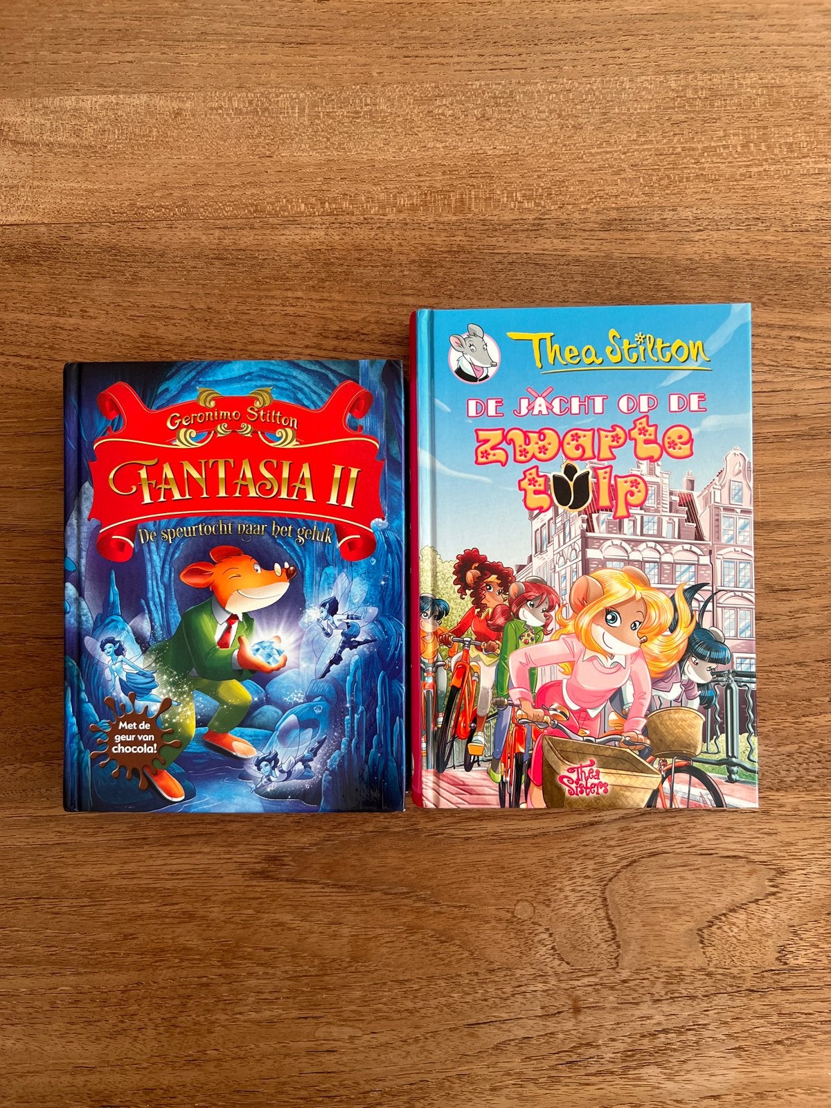 Geronimo Stilton Fantasia II & Thea Stilton Zwarte Tulp, Verzenden, Zo goed als nieuw, Fictie algemeen
