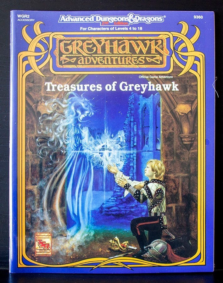 ADD2ndEd THREE Greyhawk Accessories (WGR2-3-6) TSR 1992-93, Ophalen of Verzenden, Zo goed als nieuw, Overige soorten, Boek of Catalogus