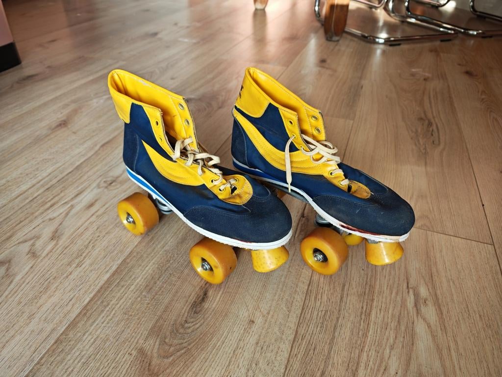 Vintage Impag disco rolschaatsen - Decoratie/Onderdelen, Ophalen of Verzenden, Gebruikt, Overige typen, Overige merken