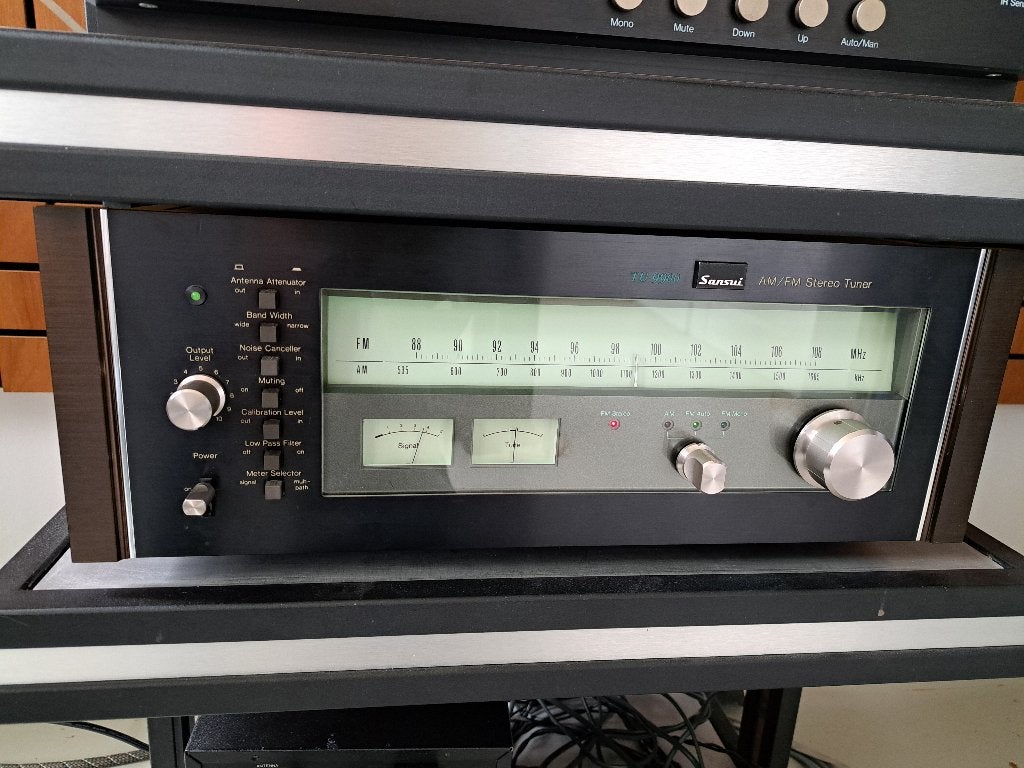Sansui TU-9900 AM/FM Stereo Tuner, Ophalen of Verzenden, Gebruikt
