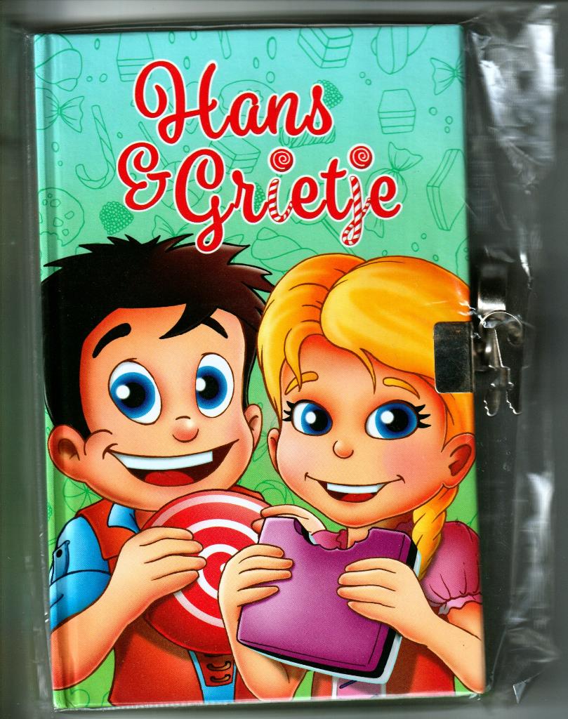 Dagboekje Hans en Grietje met slotje (nieuw), Ophalen of Verzenden, Nieuw, Sprookjes