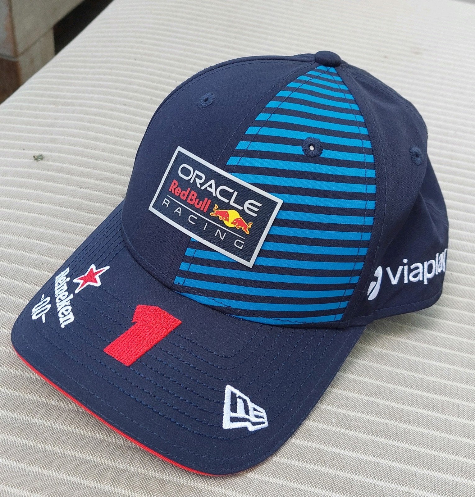 Red Bull Racing Max Verstappen F1 Cap New Era, Ophalen of Verzenden, Zo goed als nieuw