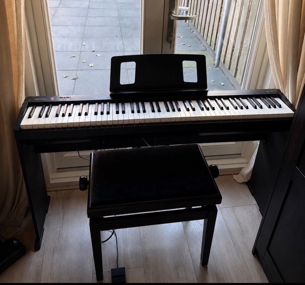 Roland FP-10, Muziek en Instrumenten, Zwart, Digitaal, Ophalen of Verzenden, Zo goed als nieuw