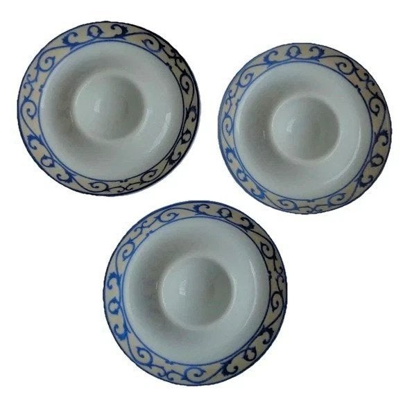 Art + Design Versailles Limoges 3 eierdopjes 11cm set, Verzenden