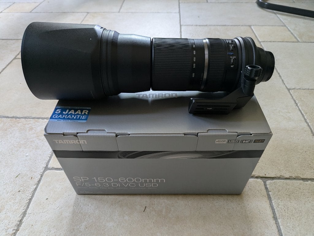 Tamron 150-600mm zoomlens voor Nikon F, Ophalen of Verzenden, Zo goed als nieuw, Telelens, Zoom
