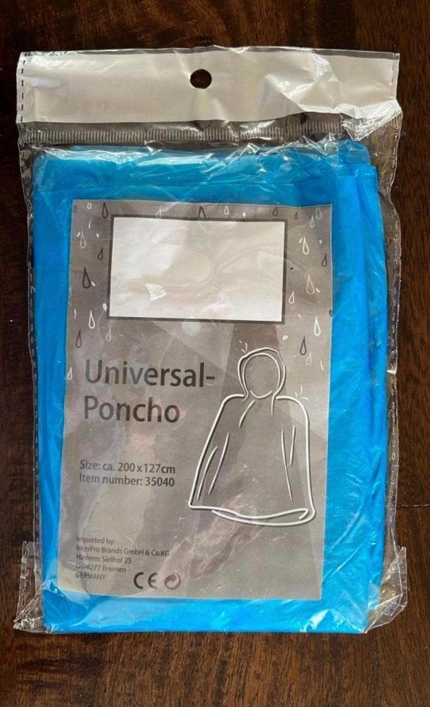 Poncho, Ophalen of Verzenden, Nieuw, Regenponcho, Heren