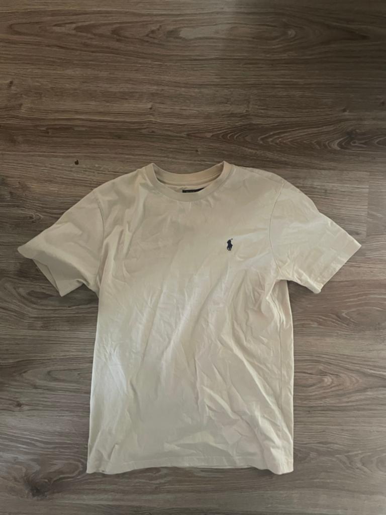 Polo Ralph Lauren T-shirt - Maat L, Verzenden, Zo goed als nieuw, Maat 52/54 (L), Beige