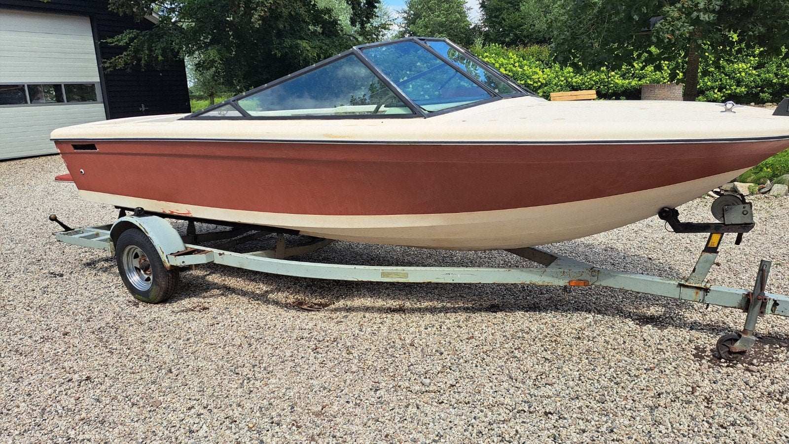 Boot 6.10m x 2.30m zonder motor, inclusief propeller, Watersport en Boten, Ophalen of Verzenden, Gebruikt