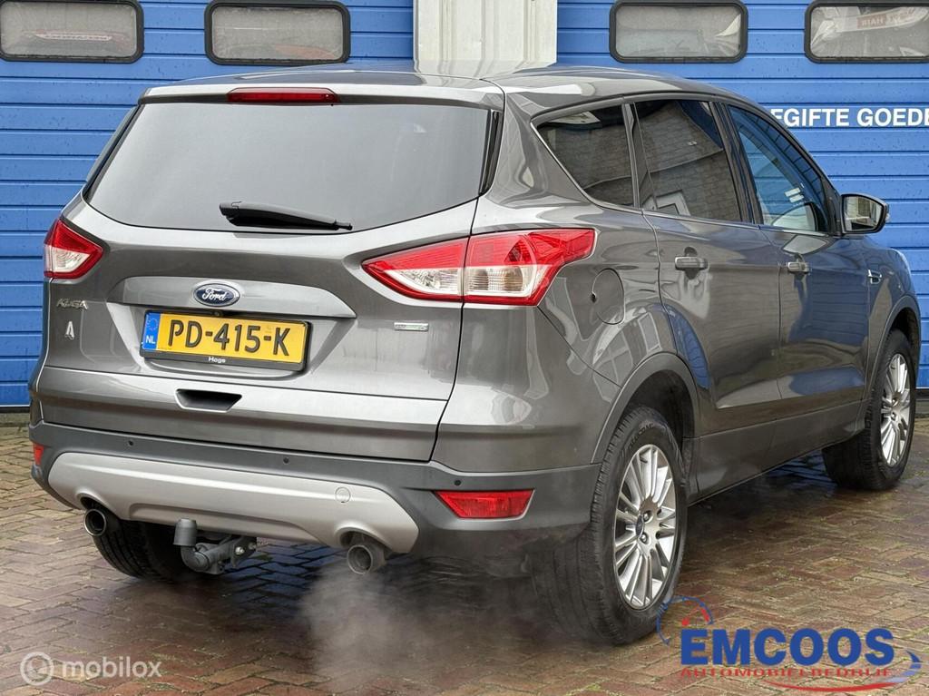 Ford Kuga 1.6 Titanium Plus 4WD * Airco * Automaat * Cruise, Euro 5, Gebruikt, 4 cilinders, Leder