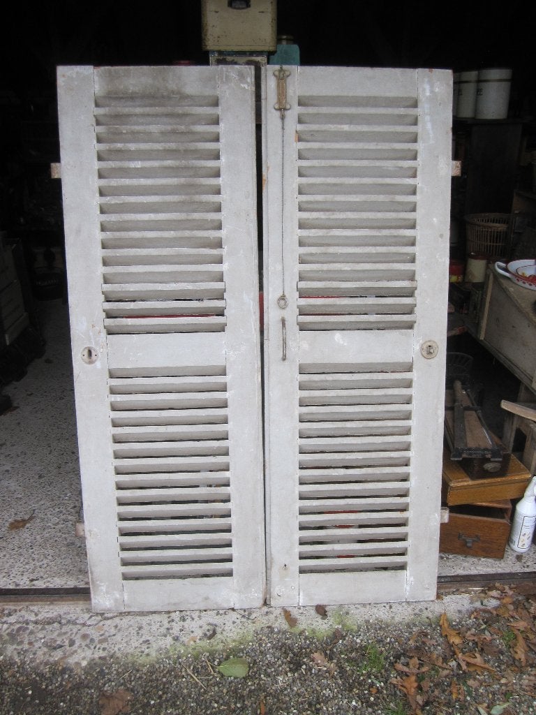 set van 2 mooie Franse luiken, Ophalen