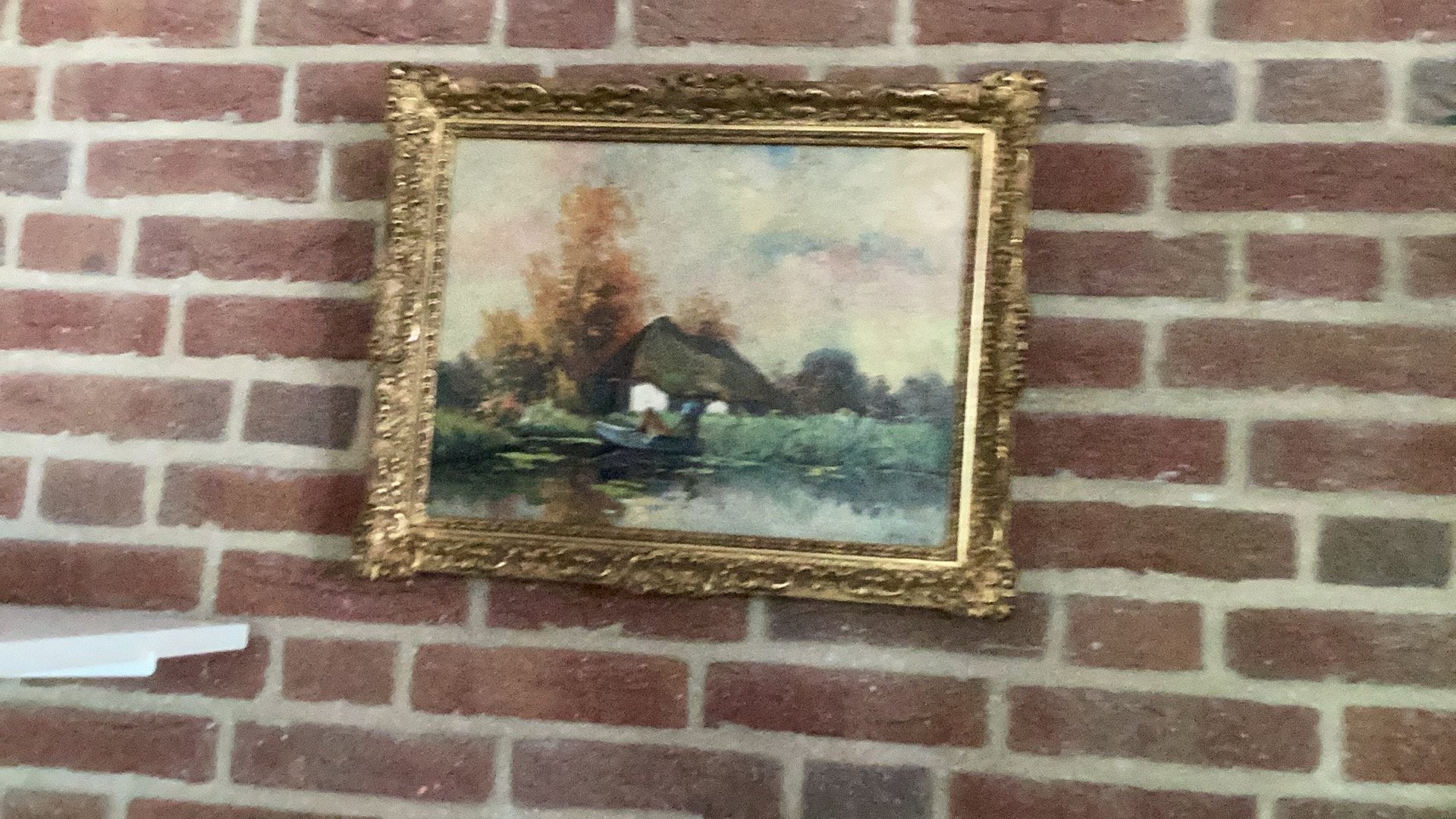 Schilderij heel oud, Ophalen of Verzenden