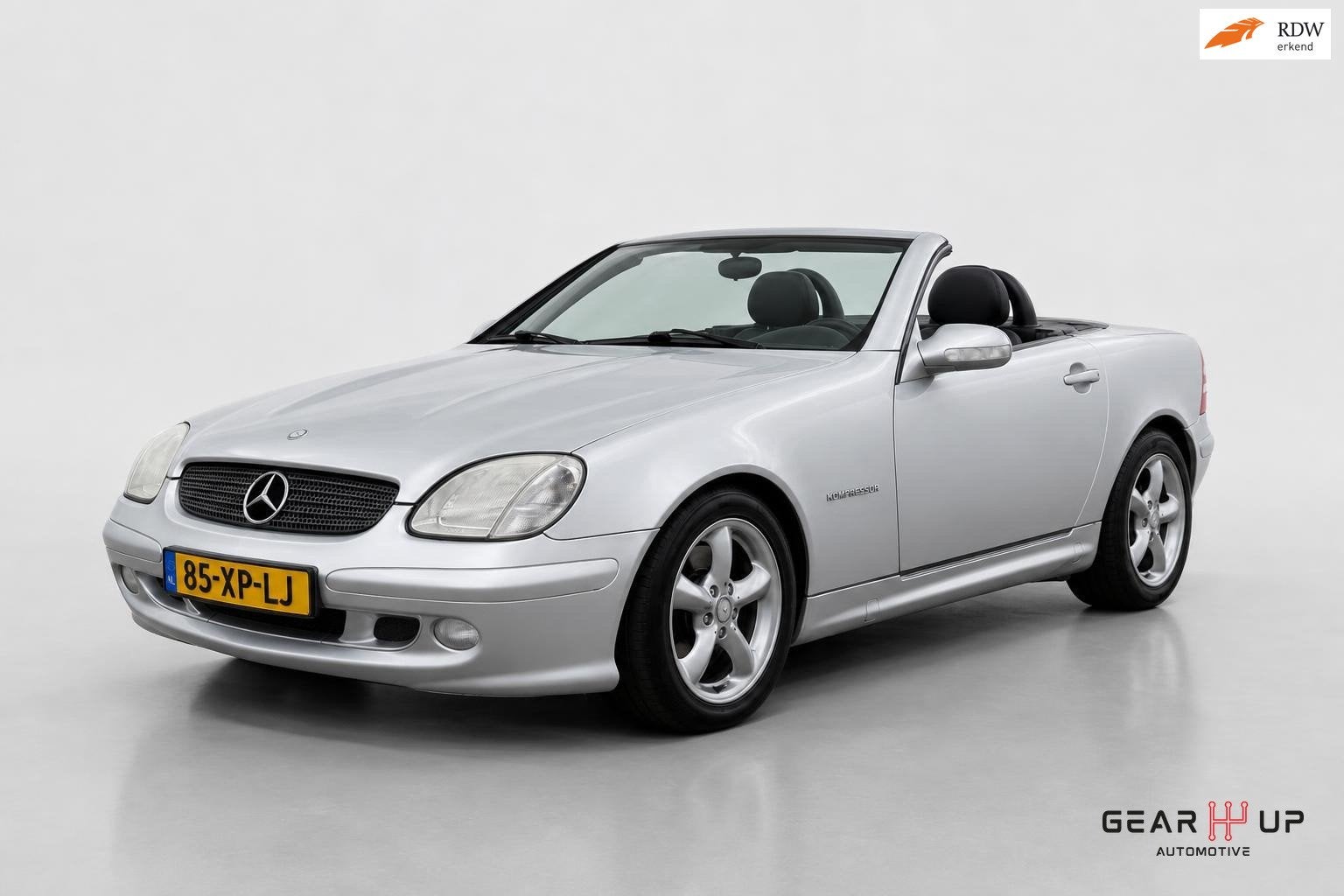 Mercedes-Benz SLK-klasse 320 V6 CRUISE|LEER|STOELVERWARMING|, Gebruikt, Cabriolet, Bedrijf, 2 stoelen