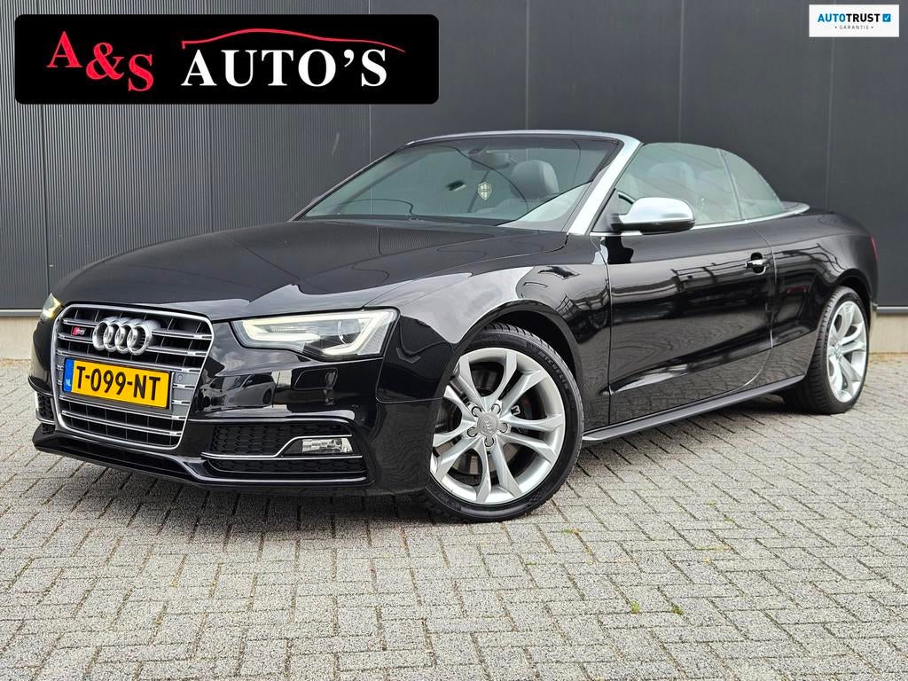 Audi S5 3.0 TFSI Quattro Cabrio Stoelverkoeling Elektr stoel, Auto's, Audi, 435 pk, Gebruikt, 2995 cc, Cabriolet