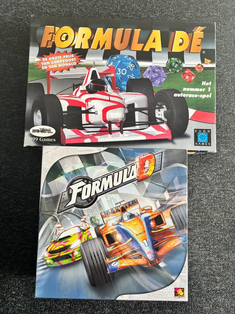 Formule Dé (1997) & Formula D (2008), Drie of vier spelers, Ophalen of Verzenden, Gebruikt