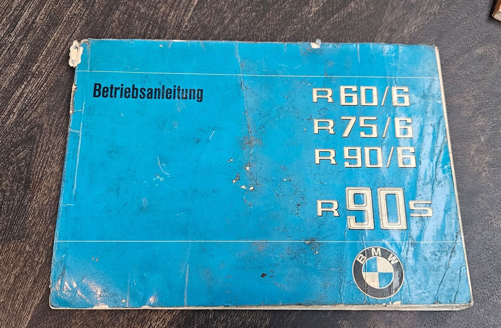 BMW Motorrad Bedienungsanleitung R60/6 R75/6 R90/6 R90S, Ophalen of Verzenden