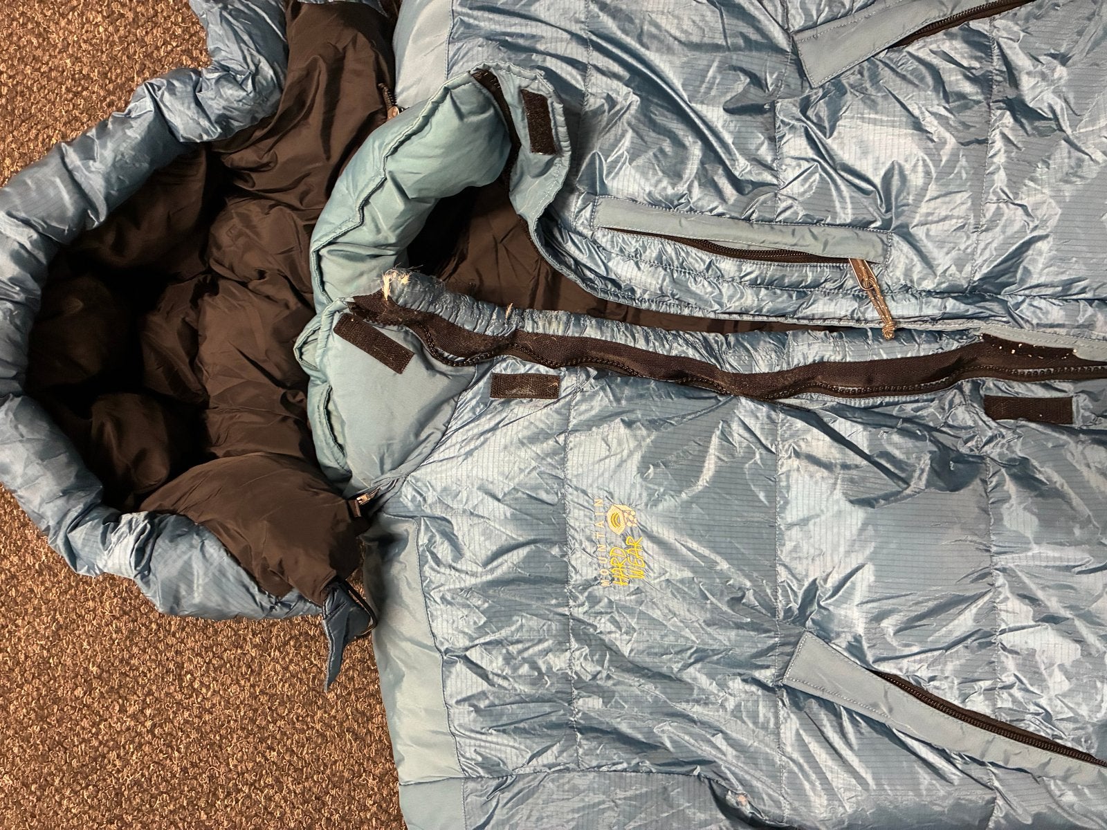 Mountain Hardwear Expeditie Donsjas, Ophalen of Verzenden, Zo goed als nieuw, Maat 42/44 (L), Jack