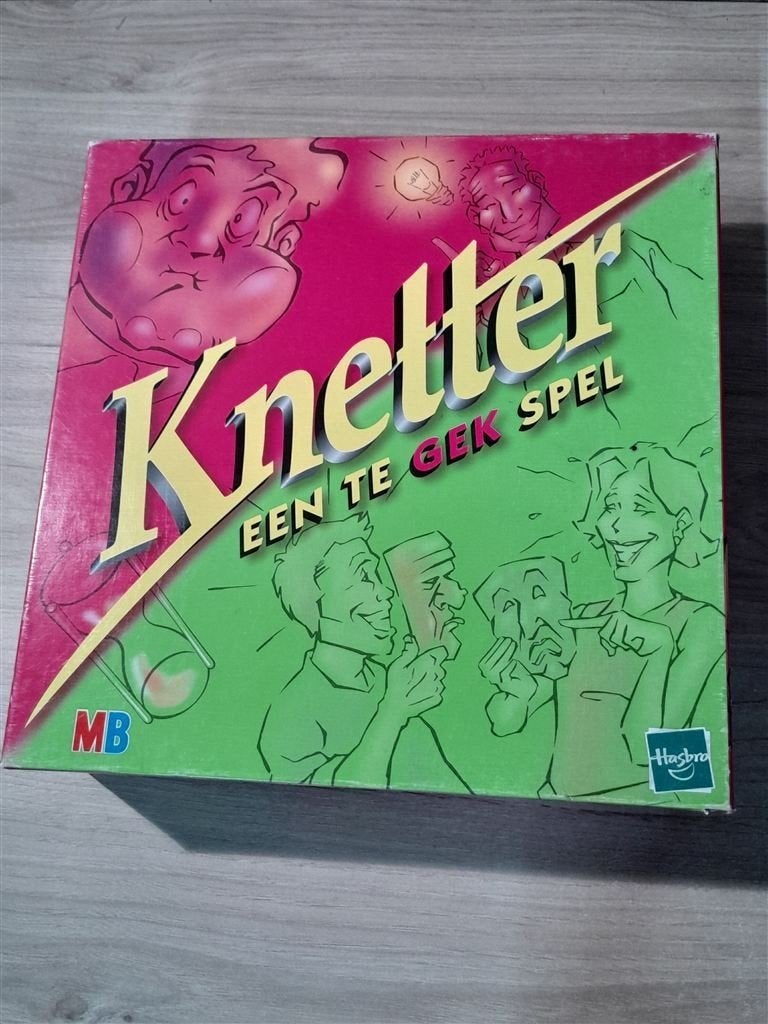 Knetter een te gek spel - s5445, Hobby en Vrije tijd, Gezelschapsspellen | Bordspellen, Verzenden, Zo goed als nieuw