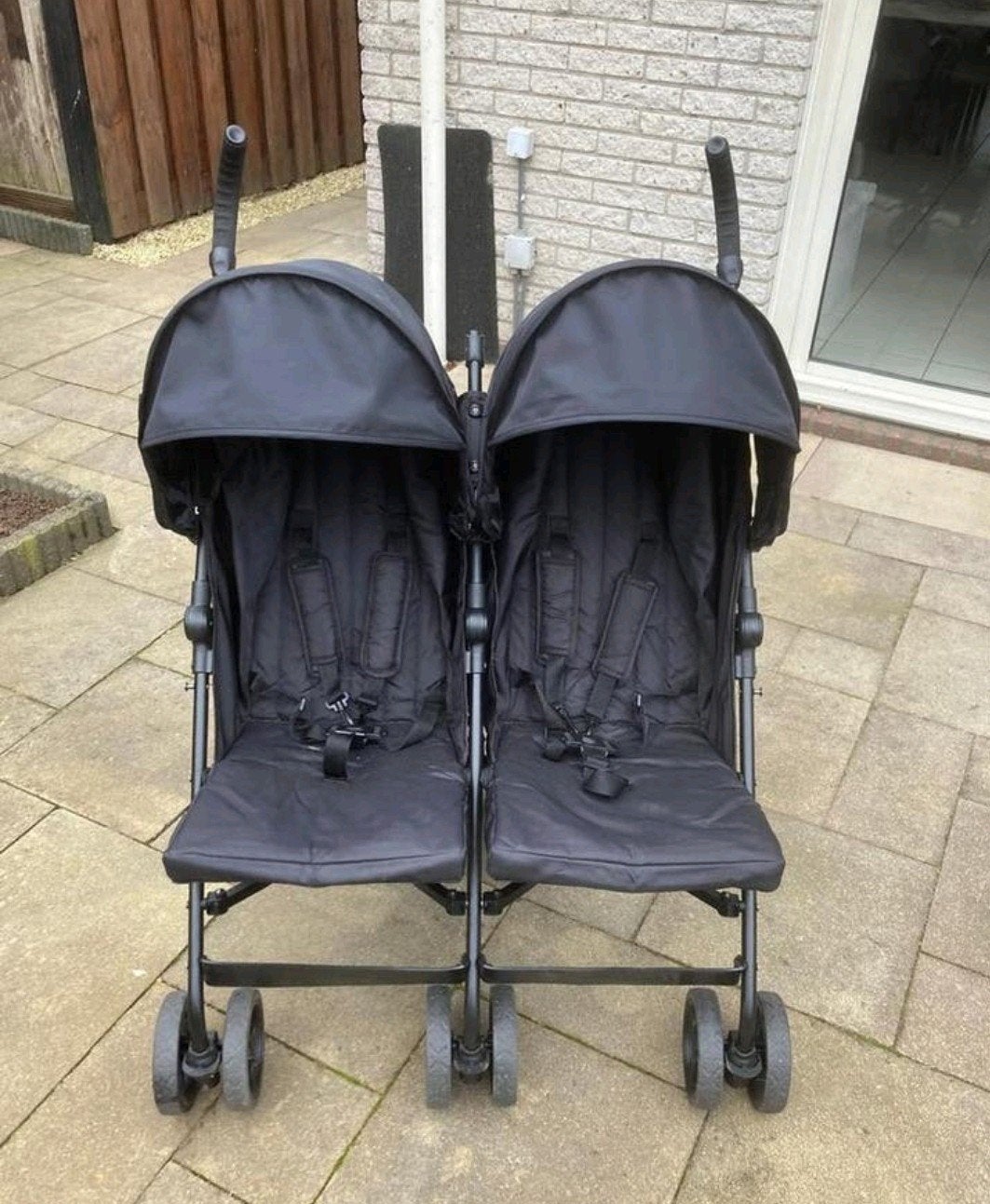 Prenatal duo buggy - zo goed als nieuw, makkelijk inklapbaar, Ophalen