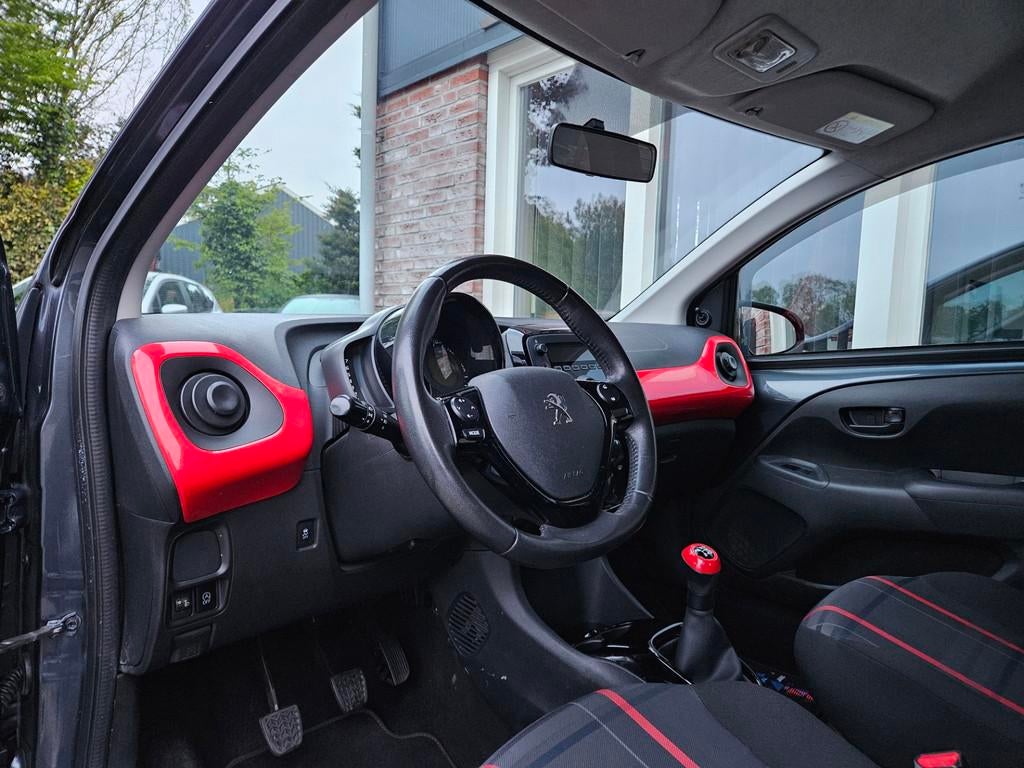 Peugeot 108 1.0 e-VTi Envy Airco! 5-Deurs! Leuke Auto! NAP!, Voorwielaandrijving, Gebruikt, Euro 6, 4 stoelen